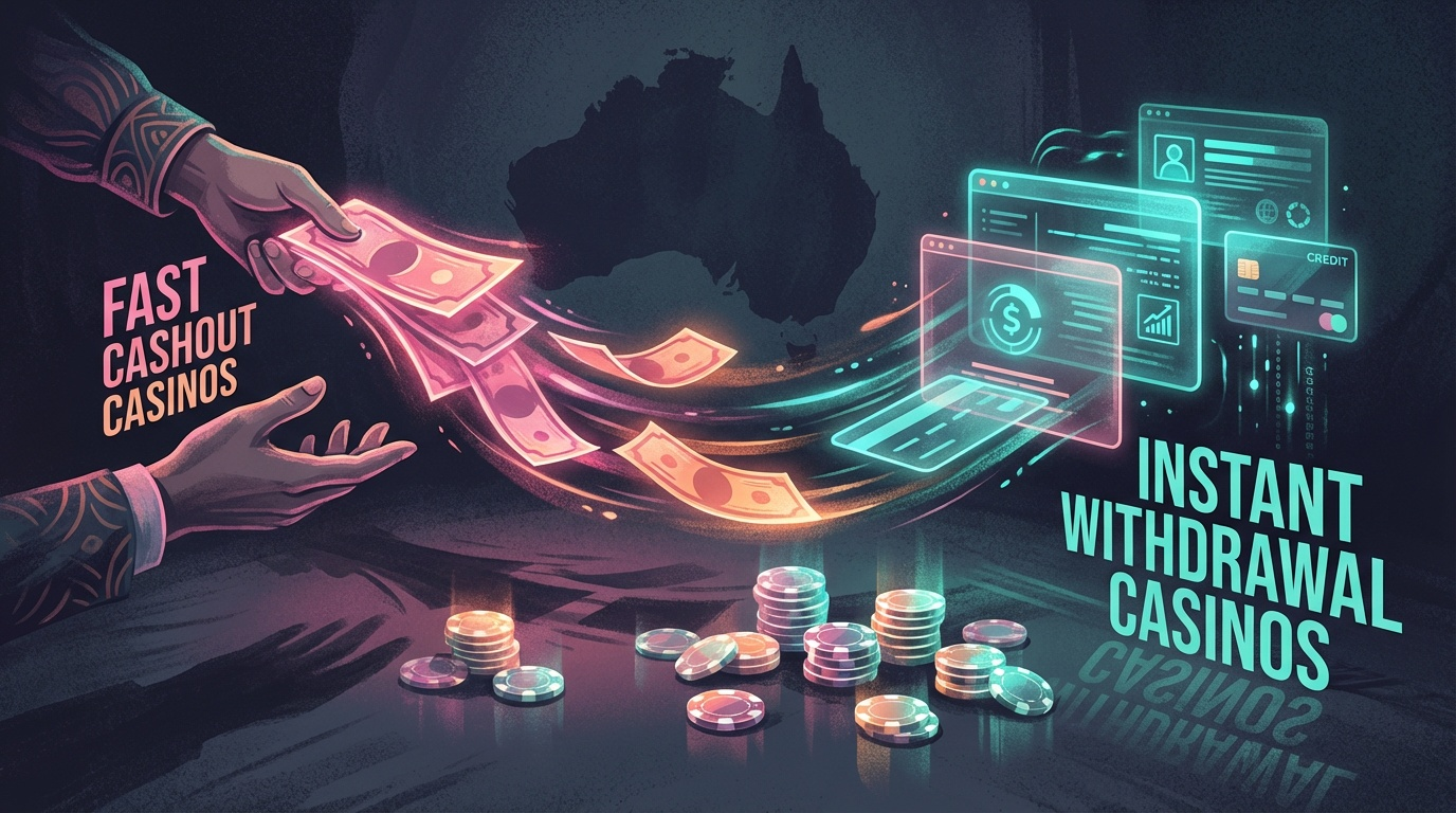Comparison of fast cashout casinos and instant withdrawal casinos in Australia